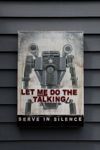 Illustration for article titled The Posters Your Robot Companion Wants To Hang On Its Walls